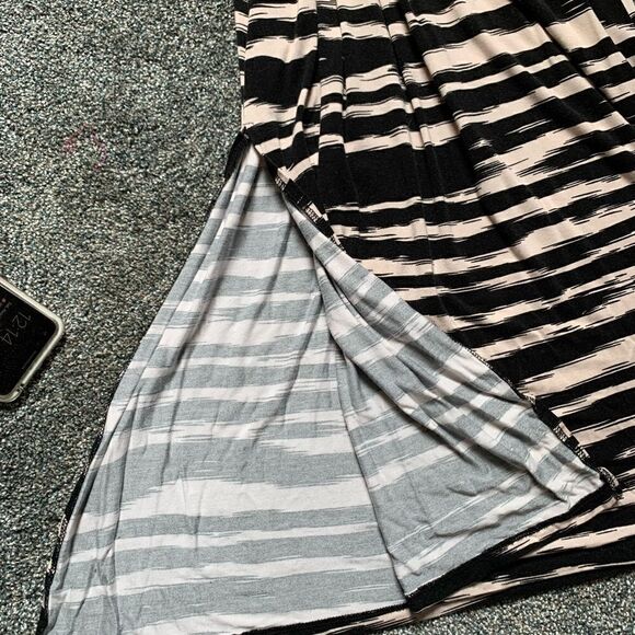 Nice Design History Maxi Dress Super Stretchy Boho Hippie Zebra Pattern - Picture 7 of 7